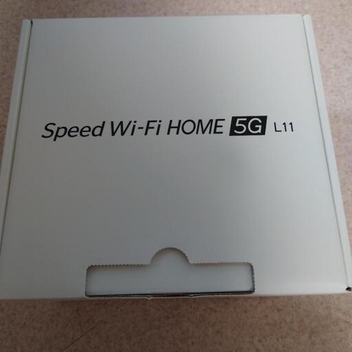 UQ WiMAX Speed Wi-fi HOME 5G L11 ホワイト