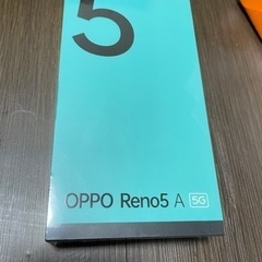 新品　未開封品　OPPO Reno5A SIMフリー