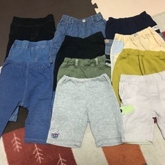 子供服　男の子90 春夏用パンツ、ズボン