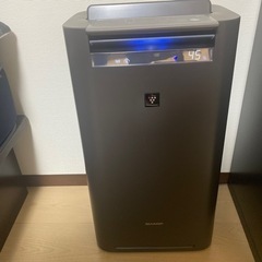 シャープ 加湿 空気清浄機 プラズマクラスター 2018年モデル グレー KI