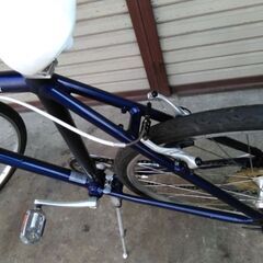 クロスバイク RITEWAY シェファード8段変速 700 アルミ マットブルー