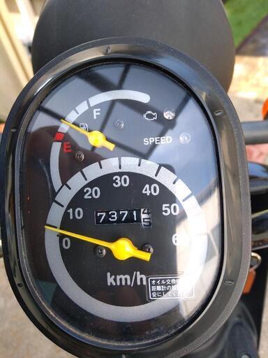 ホンダ トゥデイ ブラック 原付 廃車済