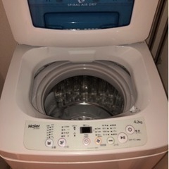 Haier 洗濯機　4.2kg