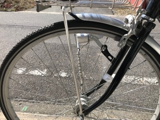 普通自転車 アルミフレーム TRAD LINE LEDオートライト 6段変速