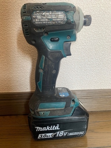 マキタ インパクトドライバー 18V TD171D 配送 本体のみ 