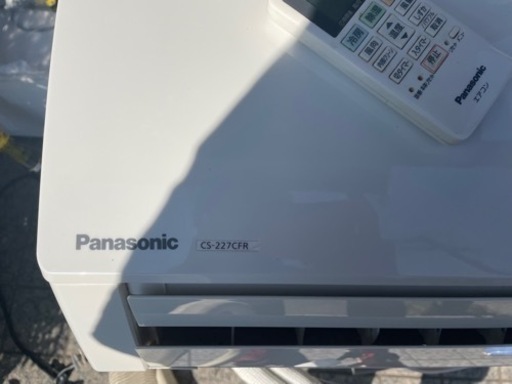 Panasonic 2017年製ルームエアコン(6〜8畳)