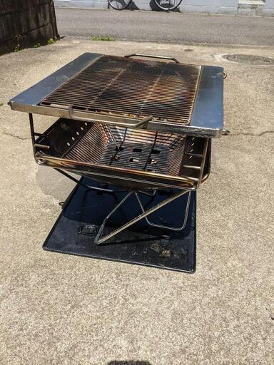 MoonLence 焚き火台 ３段調整 ステンレス製 A610 MoonLence 焚き火台 3段調整 ステンレス製 A610