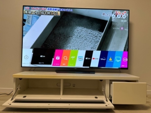 LGエレクトロニクス 有機ELテレビ65型 OLED65B6P(テレビ台､分波器おまけ付き)