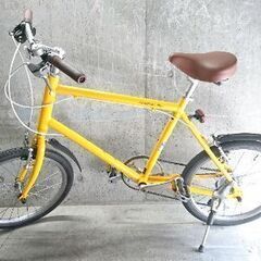 美品✴︎プラダワンピースツイードノースリーブひざ丈フレアブラックM-自転車中古 ミニベロ WEEKEND BIKES 外装7段変速 タイヤ20インチ カラーオレンジ 