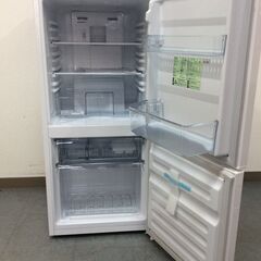 （5/21受渡済）YJT4297【TWINBIRD／ツインバード 2ドア冷蔵庫】極美品 2021年製 HR-F911 家電 キッチン 冷蔵冷凍庫 右開き 110L 