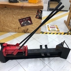 編集中 値下げセール中！ 10t 水平式薪割り機
