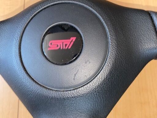 インプレッサ　ＷＲＸ　後期ＧDB　STi　ステアリング　中古品