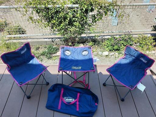 コールマンコンパクトチェアテーブルセット Taka 長久手古戦場の家具の中古あげます 譲ります ジモティーで不用品の処分