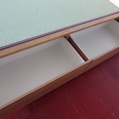 ☆シングルベッド☆寝具 畳ベッド 収納付き メーカー不明 2070×1020×400mm