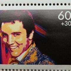 エルビス・プレスリー記念切手（西ドイツ発行）