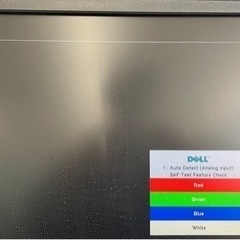 DELL PC ディスプレイ　画面に線あり