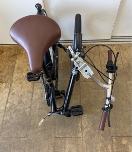 N211☆STREM TWO製☆20インチ折りたたみ自転車☆防犯登録料込