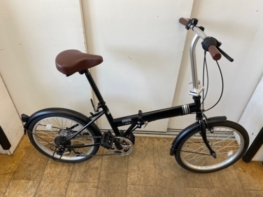 N211★STREM TWO製★２０インチ折りたたみ自転車★防犯登録料込 N211☆STREM TWO製☆20インチ折りたたみ自転車☆防犯登録料込