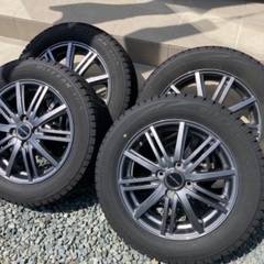 スタッドレス4本（ホイール付）165/65R15 ソリオ デリカD2等