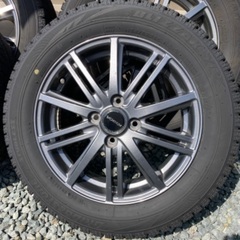スタッドレス4本（ホイール付）165/65R15 ソリオ デリカD2等