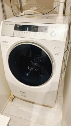 シャープ 全自動洗濯機 ドラム式 乾燥機付