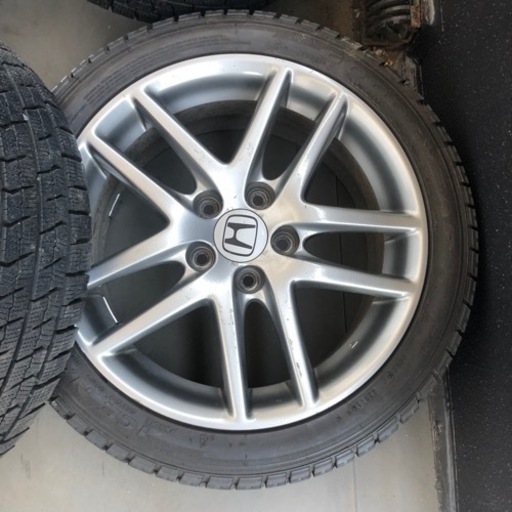 ホンダ アコードユーロR 純正ホイール 4本 17×7J +55 センターキャップ