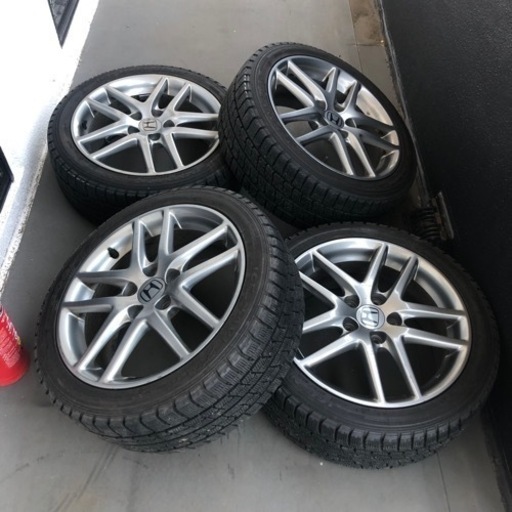 ホンダ アコードユーロR 純正ホイール 4本 17×7J +55 センターキャップ