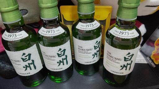 白州　シングルモルト　180ml ミニボトル4本✨