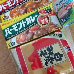 味噌・カレールー・ツナ