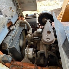 小松フォークリフト　ダブルタイヤ