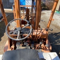 小松フォークリフト　ダブルタイヤ