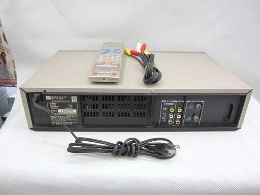 東芝 ビデオデッキ VHS A-F88 リモコン付き 98年製 再生確認済み 札幌 北