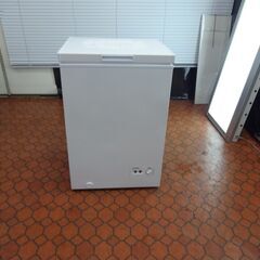 ID 008955 冷凍庫上開き アイリスオーヤマ 100L キズ有 2020年製 