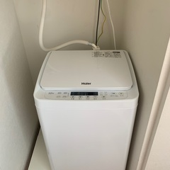 ２０２１年製ハイアール　全自動洗濯機　3.3kg　JW-C33A