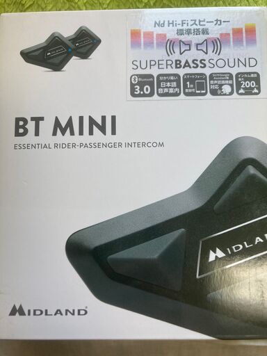 BT MINI MIDLAND インカム バイク用 ミッドランド BT MINI MIDLAND インカム バイク用 ミッドランド