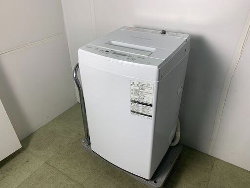 (220505)　東芝　電気洗濯機　4.5kg　AW-45M5　2017年製