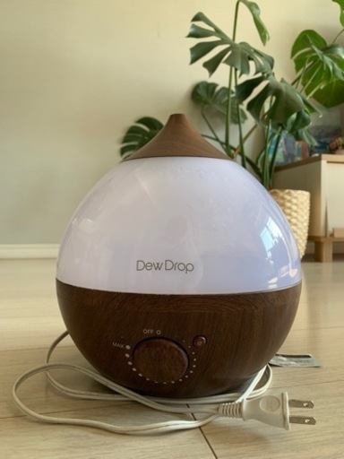 【美品】Dew Dropのアロマ加湿器