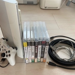 ps3一式（250GBホワイト）ソフトセット