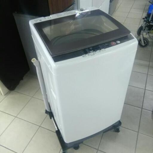 洗濯機 AQUA アクア AQW-GV800E(W) 2017年製 8kg