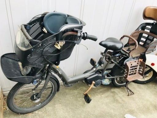 YAMAHA pas kiss 電動アシスト自転車 3人乗り