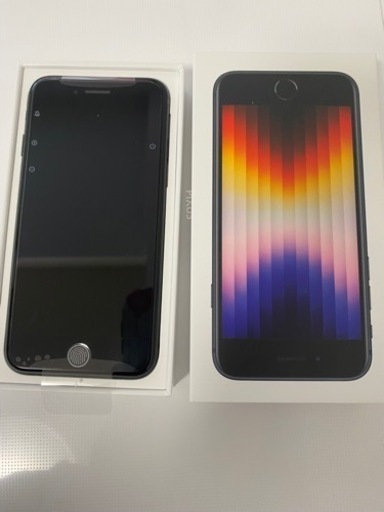 【新品・未使用】iPhonese   第3世代 本体 SIMフリー
