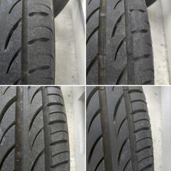 中古タイヤ、ホイール4本 ピレリ P-ZERO NERO 205/45ZR16、OZ Racing F-1