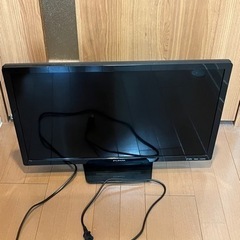 テレビ（中古）FUNAI 24型　5月7日まで