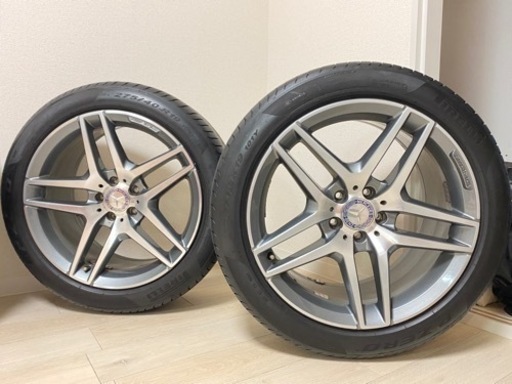 ベンツ w222 sクラス AMGホイール 275/40/R19 ピレリタイヤ付き 【公式 