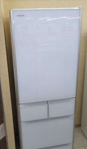 【引取限定】日立 ノンフロン冷凍冷蔵庫 401L　2017年製 中古品 R-S4000H HITACHI【小倉南区葛原東】