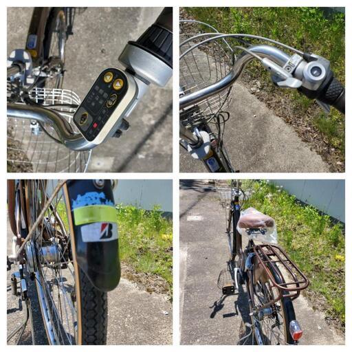 購入者決定☆電動アシスト自転車☆ブリヂストンBEAUST☆26インチ内装３段☆ブラウン