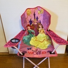 【受付終了】プリンセス アウトドア椅子