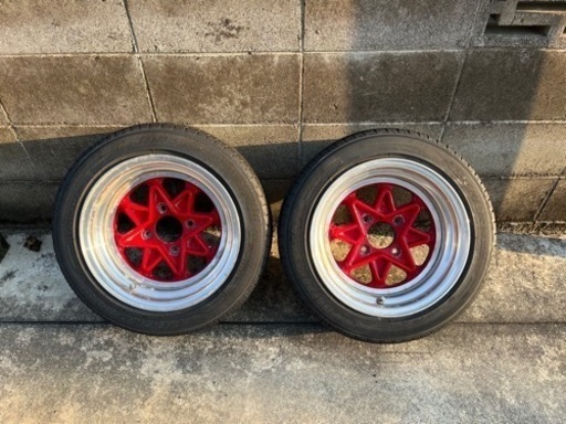 旧車軽自動車ホイル（アルミホイール スターシャーク 4本セット
