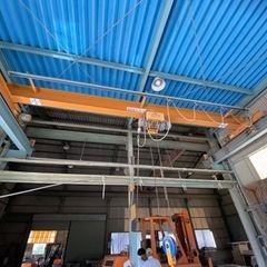【ネット決済】2トン　天井クレーン　一式　日本ホイスト　格安出品...