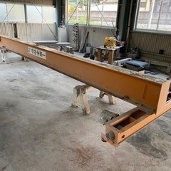 2トン　天井クレーン　一式　日本ホイスト　格安出品　日立　門型クレーン　スパン6600mm 